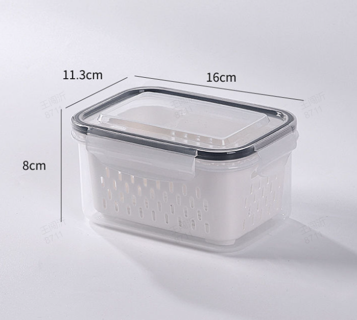 Verse groenten fruit opslag container