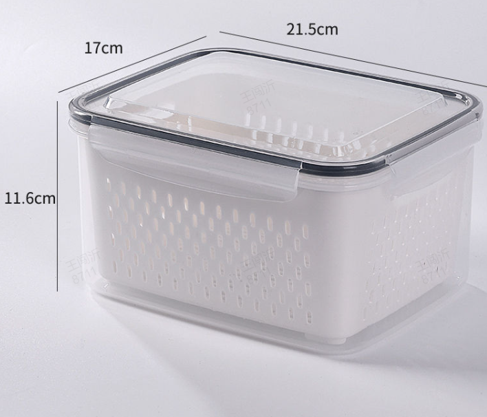 Verse groenten fruit opslag container