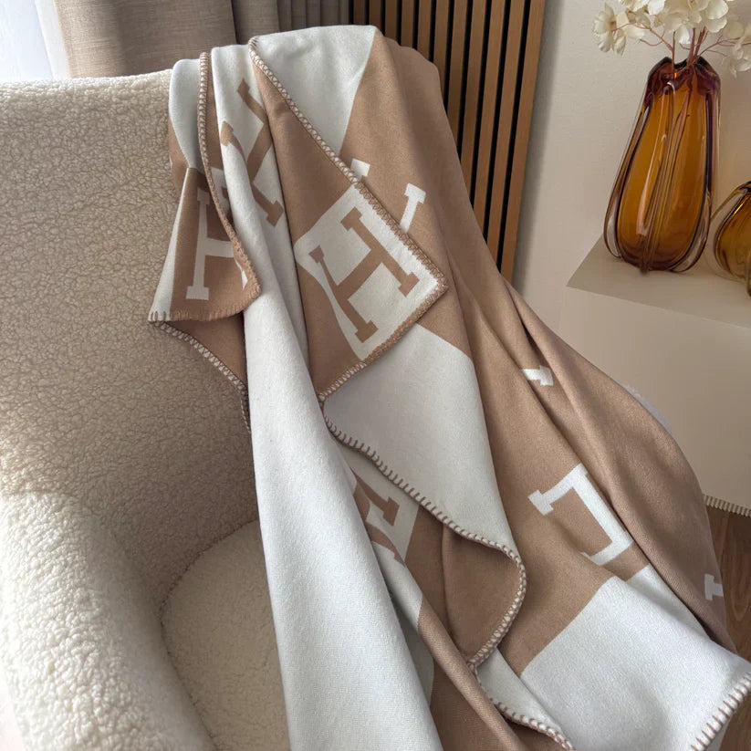Luxe Wol-kasjmier Deken