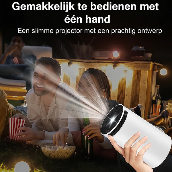 Mini Projector – 180° Draaibare Beamer HD