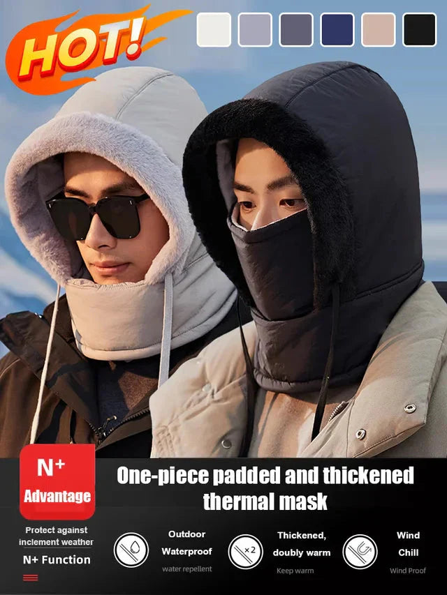 Thermo muts met Gezichtsmasker
