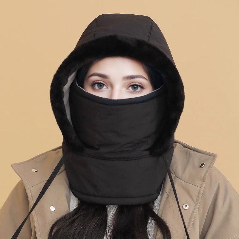 Thermo muts met Gezichtsmasker