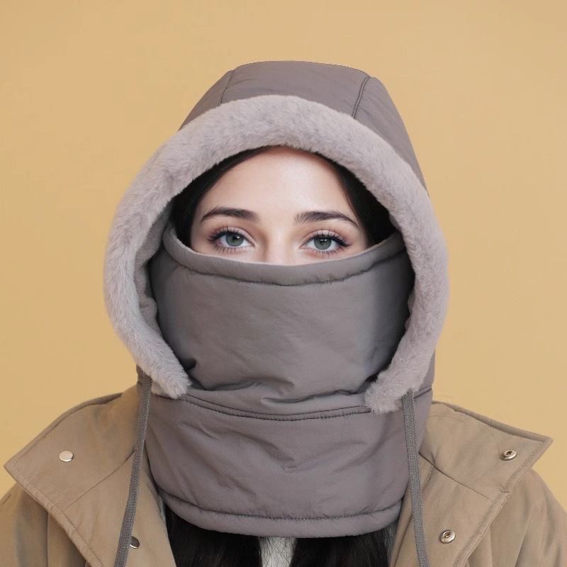 Thermo muts met Gezichtsmasker