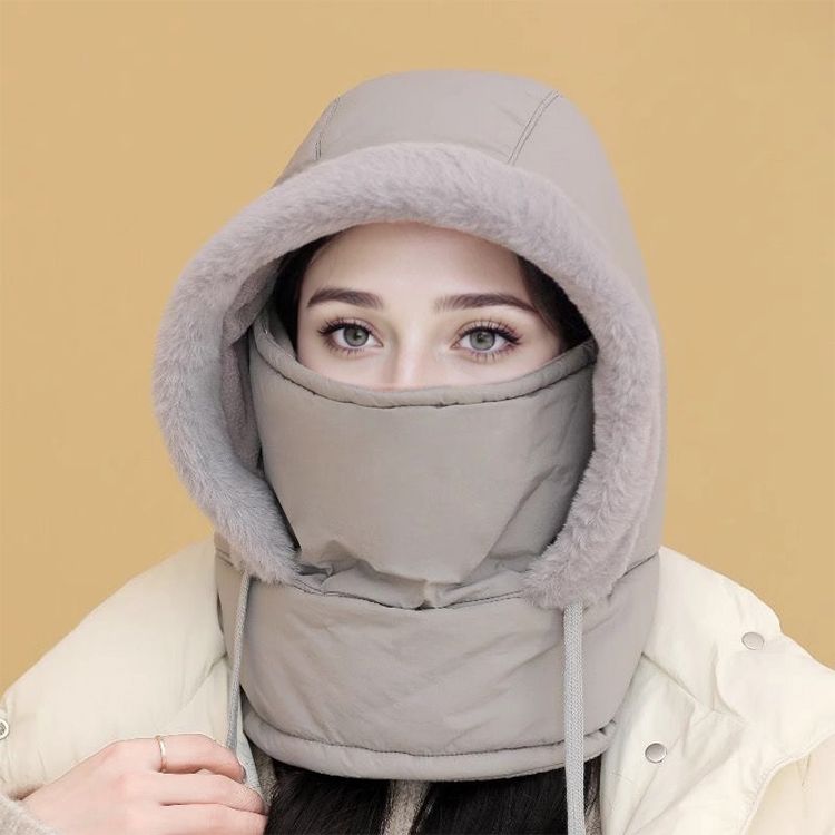 Thermo muts met Gezichtsmasker