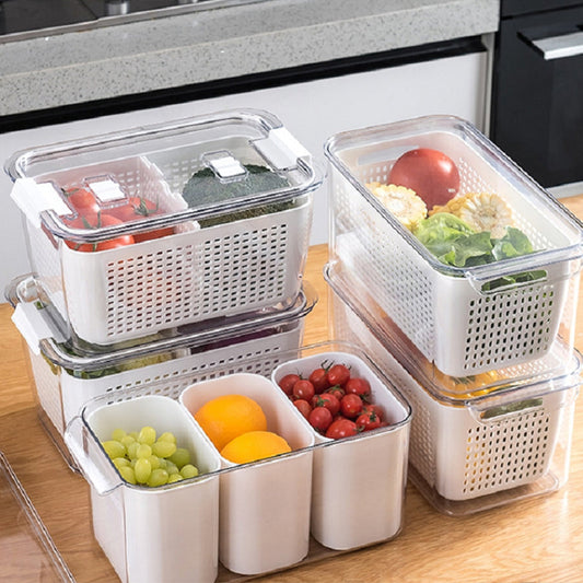 Verse groenten fruit opslag container