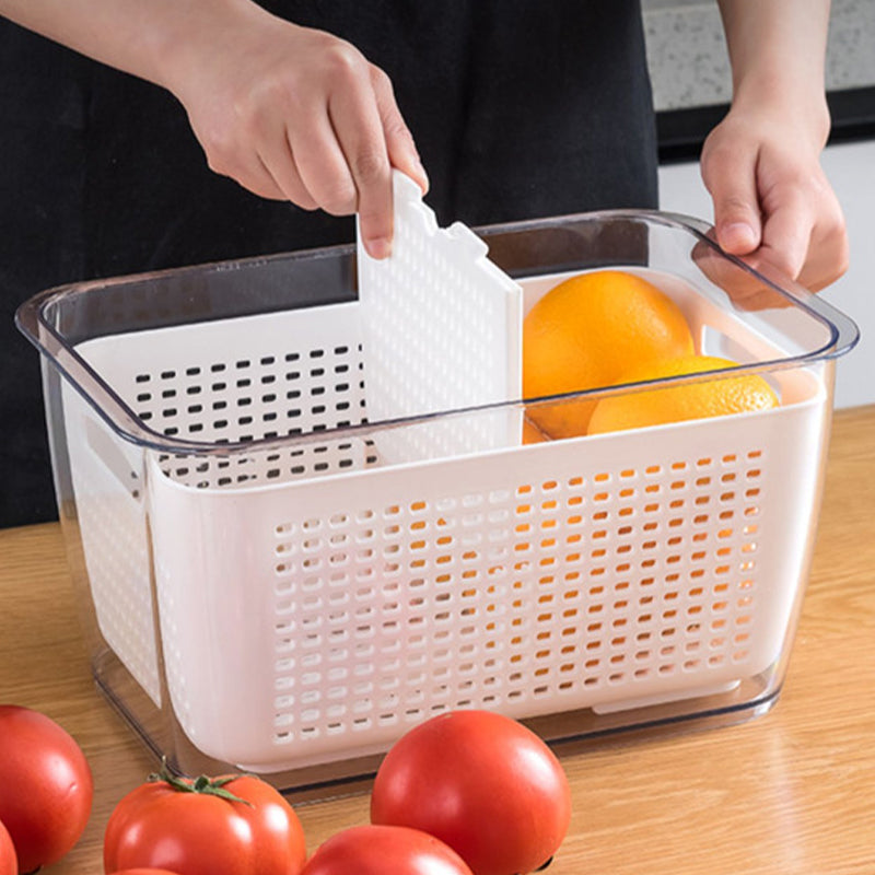Verse groenten fruit opslag container