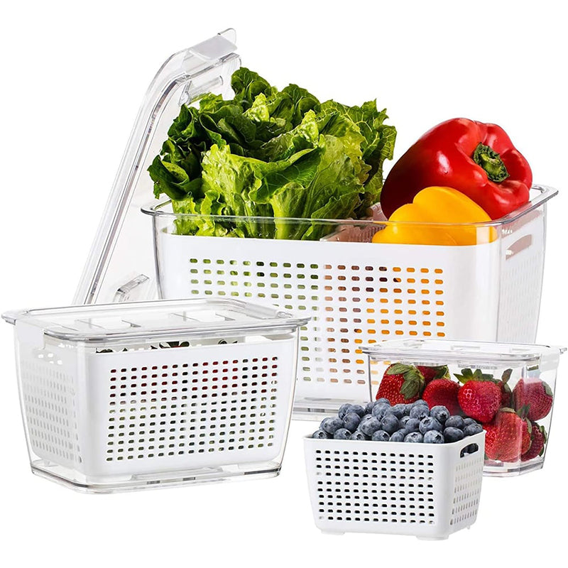 Verse groenten fruit opslag container