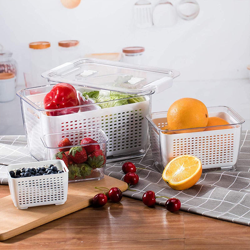 Verse groenten fruit opslag container