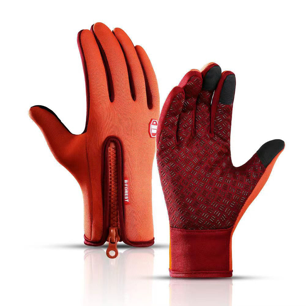 Warme Thermische Handschoenen Fietsen Rijden Handschoenen