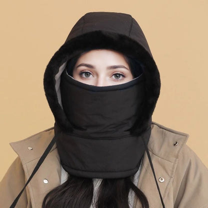 Thermo muts met Gezichtsmasker